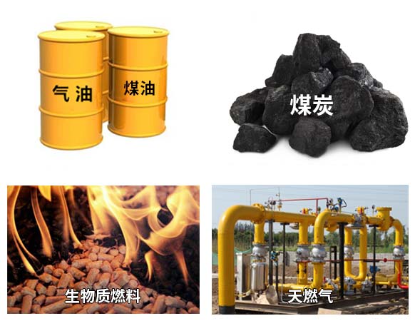常見的熱源可以分為固體燃料、液體燃料、氣體燃料等
